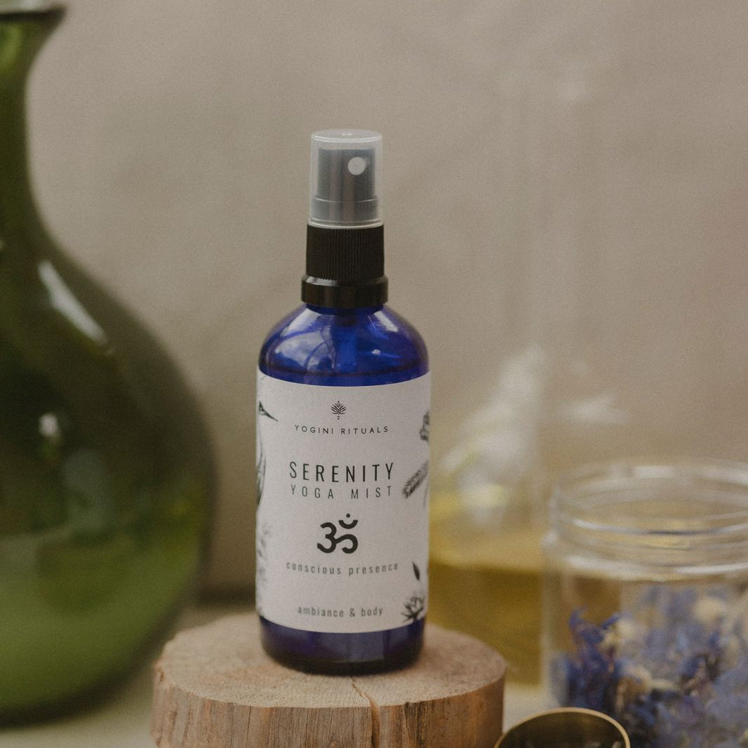 Spray your body and yoga mat with this delicate blend of essential oils that will help you feel more present, focused, and calm, while also improving your breathing capacity.