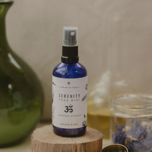 Spray your body and yoga mat with this delicate blend of essential oils that will help you feel more present, focused, and calm, while also improving your breathing capacity.